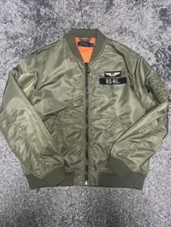 希少XL ポロラルフローレンMA-1フライトジャケット U.S.-R.L.