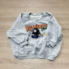 BREEZE トレーナー グレー 100 刺繍 裏起毛