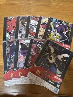 H賞 クリアファイル＆ステッカーコレクション9種