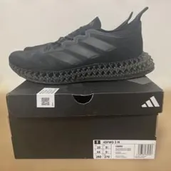 adidas 4DFWD 3 M｜28cm｜US10｜オールブラック｜美品