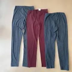 ユニクロ　GU レギンス　3枚