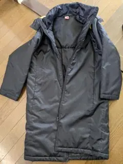 【美品】PUMA ベンチコート 子ども用 黒/黄色 サイズ150
