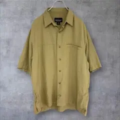 90s woolrich エリートシリーズ　至高　チェックシャツ　黄色　Mサイズのサムネイル