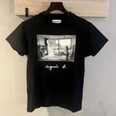 希少即完品 アニエスベー アダムエロペ Tシャツ ブラック M ユニセックスのサムネイル