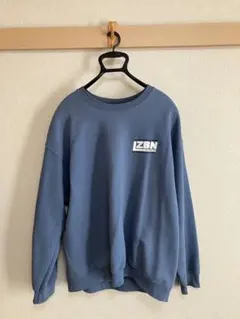 LZBN MILK SLANT CREWNECK インディゴ