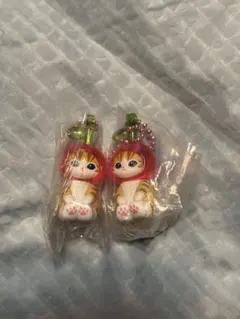 モフサンド　 フルーツにゃんこ カプセルトイ 2個セット