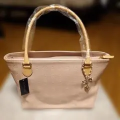 CLATHAS　ピンク トートバッグ 合成皮革 クレイサス