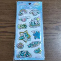【値下げ中】スパンコールパーティーシール　シナモロール　サンリオ