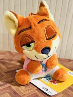 ズートピア2　こてっとぺったん マスコット　ニック