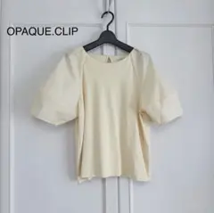 OPAQUE.CLIP オペークドットクリップ　カットソー　トップス　一度着用のサムネイル