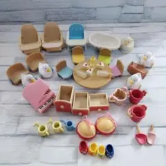 シルバニアファミリー　ベビー　赤ちゃん　グッズ　家具　セット　まとめ　哺乳瓶