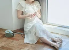 PROPORTION BODY DRESSING バックリボンラッフルブラウスのサムネイル
