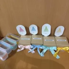 ドレス色当てクイズ　箱　サイリウム　結婚式　ウェルカムスペース