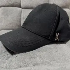 VARZAR ブラック ベースボールキャップ