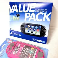 未使用品 プレイステーション ヴィータ バリューパック ブラック 【0077】