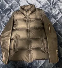 UNDERCOVERアンダーカバー 袖レザーダウンジャケット サイズ1 ブラック