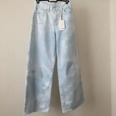 新品、未使用品、タグ付き、Vin ワイドデニム 9号