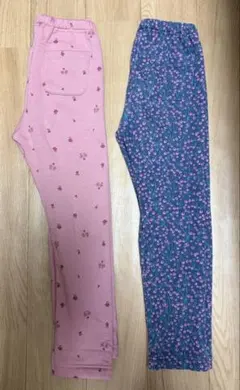 UNIQLO ユニクロ　フリースレギンス　120 2足セット　裏起毛　女の子