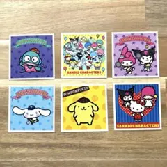 サンリオキャラクターズ シールコレクション 6枚セット