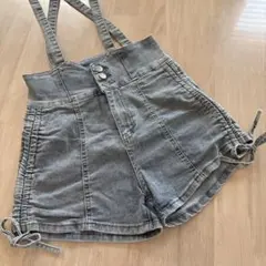 ゴージー　GORGE ショートパンツ　ハイウエストサロペット