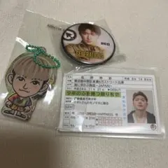 LDH 佐野玲於 缶バッジ GENERATIONS クリアチャーム グッズ