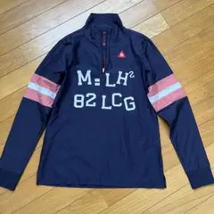 le coq sportif ゴルフコレクション Lサイズ ネイビーシャツ
