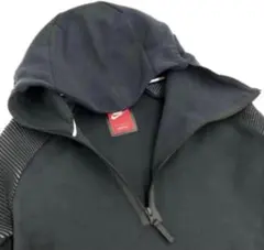 赤タグ 完売品 NIKE ナイキ テックフリース ハーフジップ パーカー M