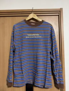 centimeter ボーダー ロングスリーブTシャツ