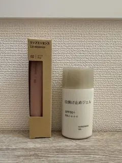 無印　リップエッセンス　日焼け止めジェル