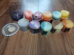 【未使用】多色アロマキャンドル10個セット