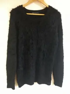 SHIPS JET BLUE ブラックセーター LARGEのサムネイル