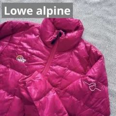 【Lowe alpine】レディース ダウンジャケット Mサイズ ピンク
