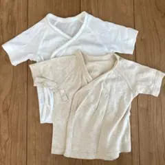 ユニクロ　短肌着　50 60 新生児　セット