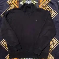 Tommy Jeans ハイネックスウェット　Mサイズ　紺