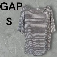一点物✨GAP 【S】ギャップストライプ Tシャツ 春夏　オシャレ　涼しい