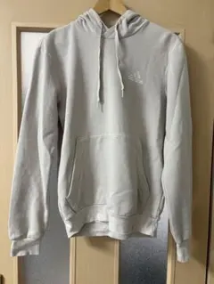 adidas アディダス スウェット パーカー 裏起毛 ベージュ