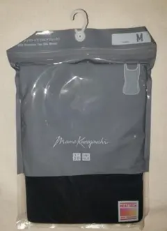 マメクロ ユニクロ 新品タグ付き ヒートテックタンクトップ M ブラック