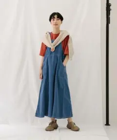 新品未使用 TSUHARUサマンサモスモス リネンレーススモッキング