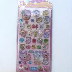 い*︎様 うるちゅるポップシール　フワフワらびちゃん