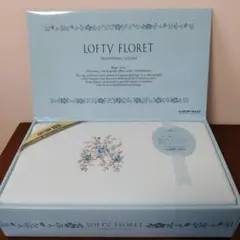 LOFTY FLORET 綿フラノンシーツ シングル　ロフテー