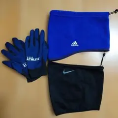 サッカー手袋　ネックウォーマー3点セット