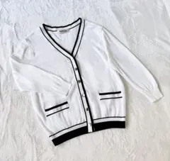 Apuweiser-riche ラインカーディガン