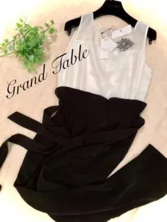 Grand Table サロペット　定価25000円　新品　ビジュー付き