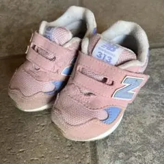 New Balance 313 ベビーシューズ ピンク/パープル