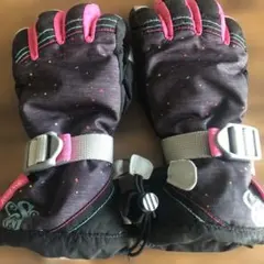 switel スキーグローブ 多色ドット柄　子供　手袋　スキー　スノーボード