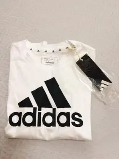 【新品未使用】adidas アディダス Tシャツ 白 150cm
