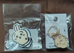 ちいかわ うさぎ アクリルバッジ メタルチャーム