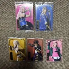 刀剣乱舞　ツインウエハース　５枚セット