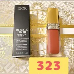 DIOR ルージュ　フォーエヴァー　リキッドシークイン　323 ダズル