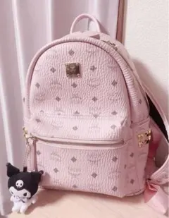 mcm パウダーピンク small リュック